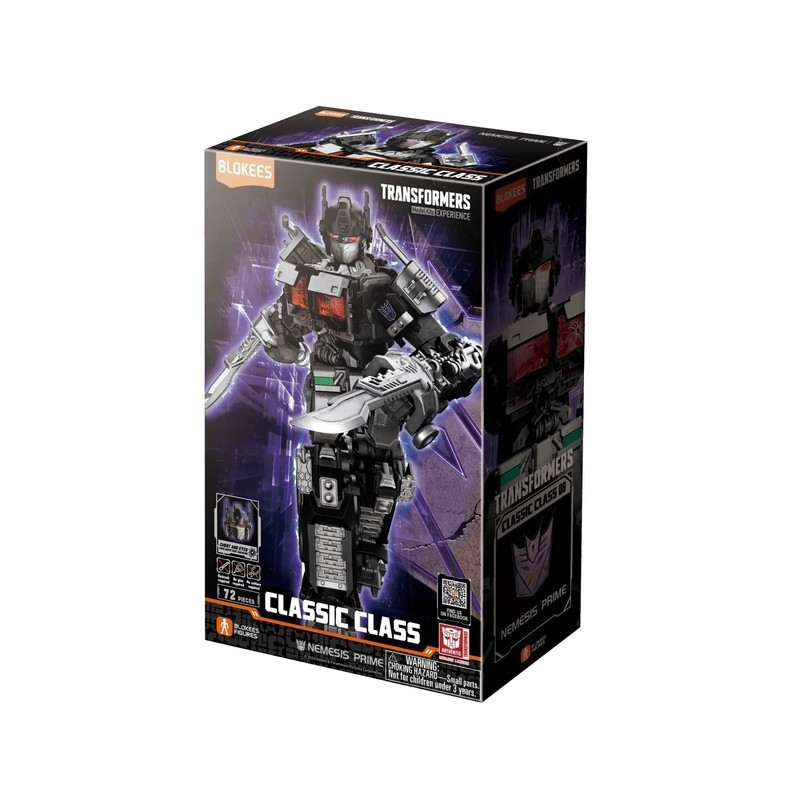 Transformers - Model Kit Maquette Blokees Classic Class Nemesis Prime