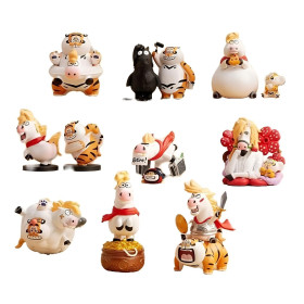 The Fat Tiger Alexander - Figurine Real crazy Horse Blind Box - Funism