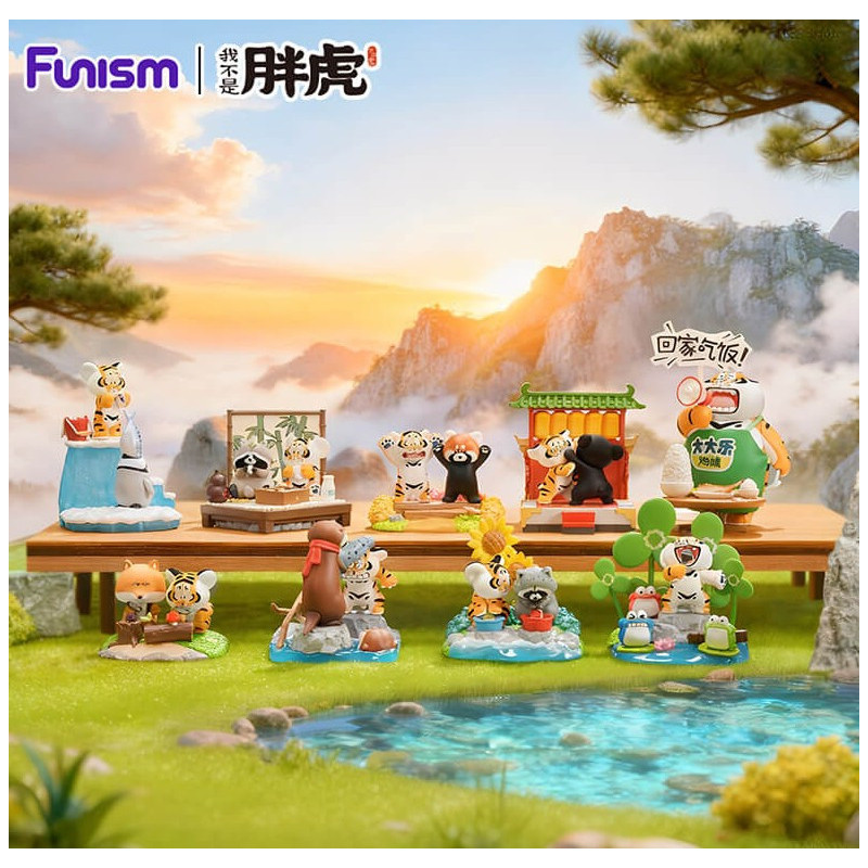 The Fat Tiger Alexander - Figurine Little Tiger Series 1 EXEMPLAIRE ALEATOIRE