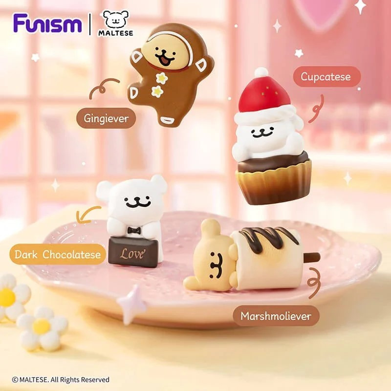 Maltese - Set de 3 Figurines Sweet Box Series Aléatoire - Funism