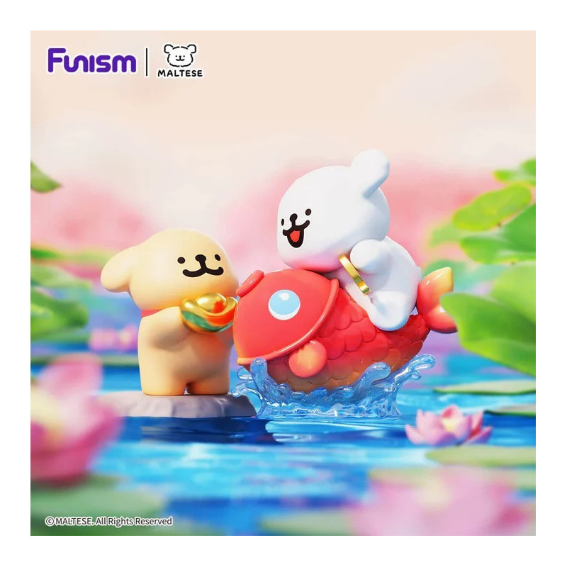 Maltese - Figurine Lucky Paws 1 EXEMPLAIRE ALEATOIRE - Funism