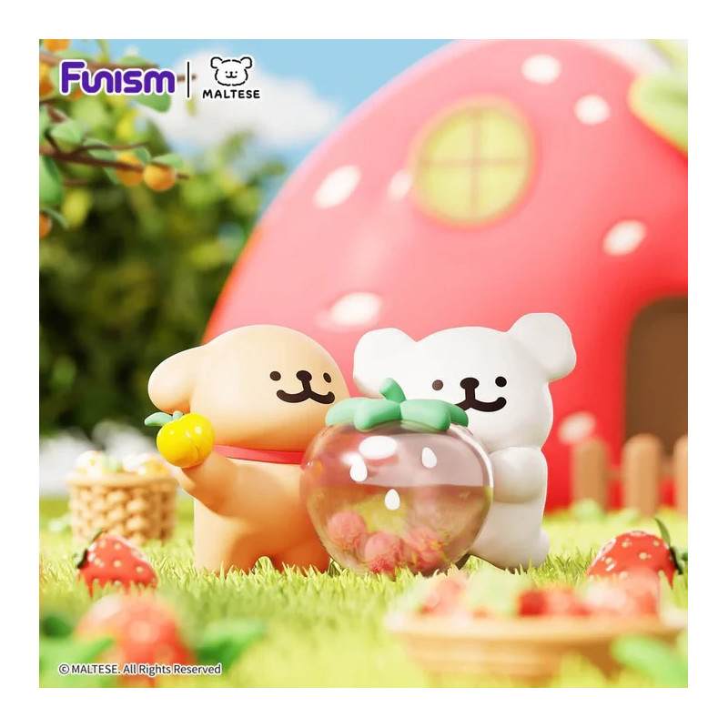 Maltese - Figurine Lucky Paws 1 EXEMPLAIRE ALEATOIRE - Funism