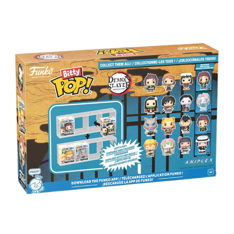 Demon Slayer – Bitty POP! Demon Slayer 4-Pack Nezuko – Funko