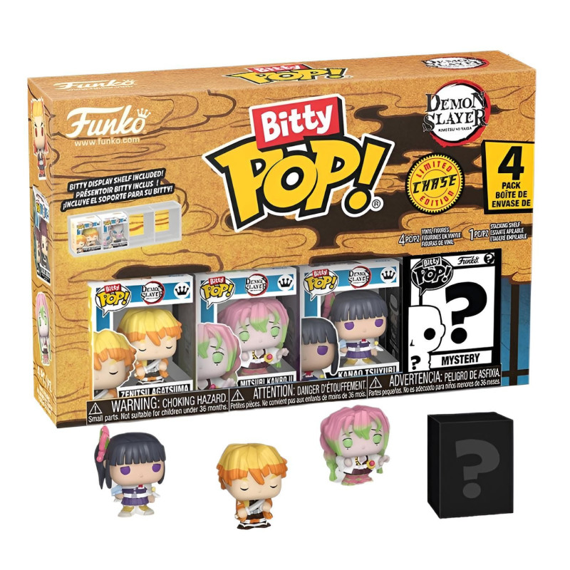 Demon Slayer - Pop! Bitty - 4-Pack Zenitsu (Series 1)