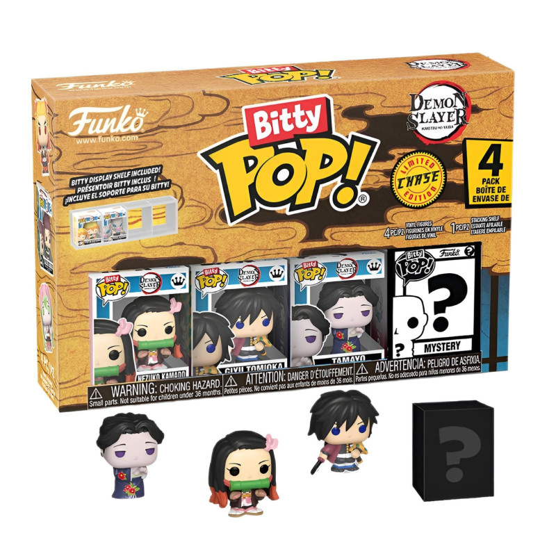 Demon Slayer - Pop! Bitty - 4-Pack Nezuko (Series 2)