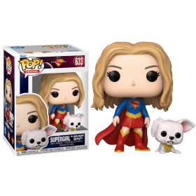 DC Comics - Pop! Heroes - Supergirl with Puppy Krypto n°633