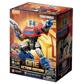 Transformers - Model Kit Maquette Blokees Action Edition One Optimus Prime Orion Pax