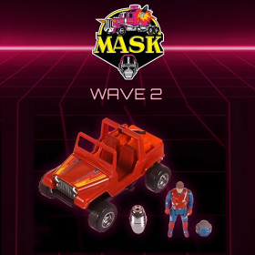 M.A.S.K. - Véhicule Gator & Dusty Hayes
