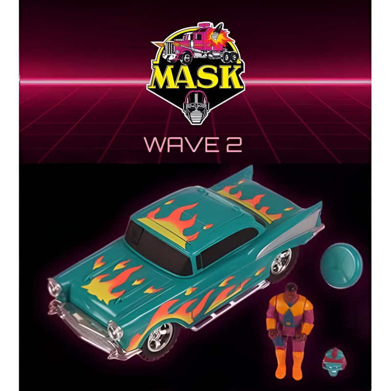 M.A.S.K. - Véhicule Hurricane with Hondo MacLean