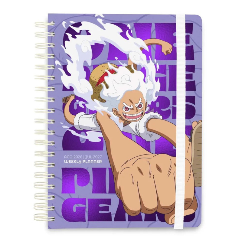 One Piece - Agenda Scolaire 2026/2027 Luffy Gear 5 – Erik