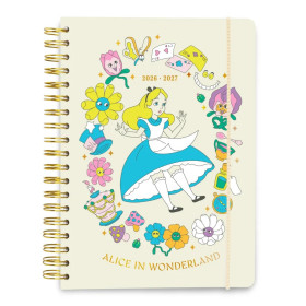 Disney : Alice au Pays des Merveilles - Agenda Scolaire 2026/2027