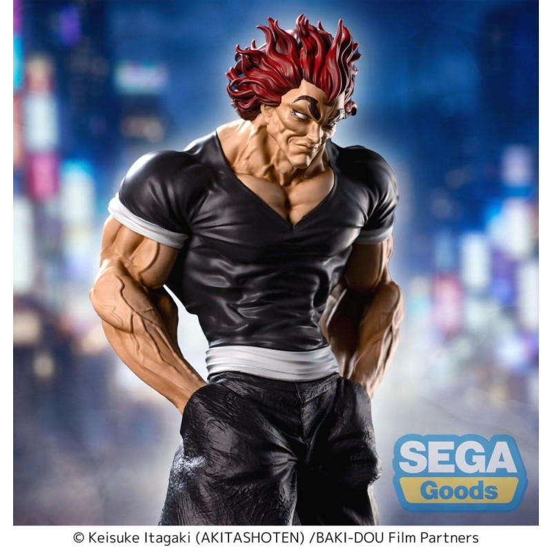 BAKI-DOU Samouraï invincible - Figurine Luminasta Yujiro Hanma - Sega