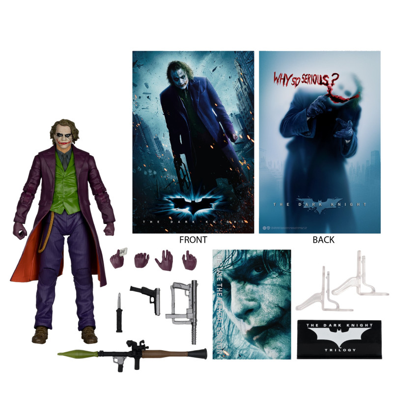 DC Batman The Dark Night - Figurine Deluxe Theatrical Joker McFarlane