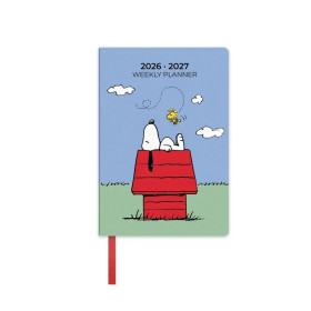Peanuts - Agenda Scolaire Snoopy 17 mois 2026/2027