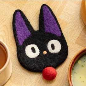 Kiki la Petite Sorcière - Sous-verre fait main en laine Jiji