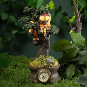 Mon voisin Totoro - Diorama Horloge Mei, Satsuki et Chatbus dans l’arbre