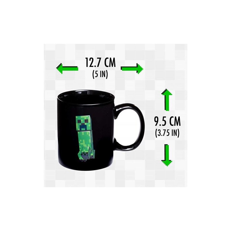 Minecraft - Mug Creeper Thermoréactif – Paladone