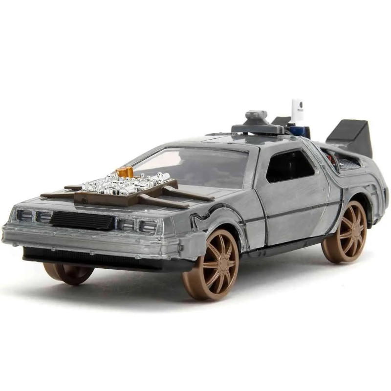 Back to the Future – DeLorean Railroad Wheels 1/32 - Jada Toys