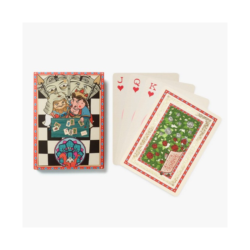 Disney : Alice Au Pays des Merveilles - par Minalima - Jeu de 52 Cartes