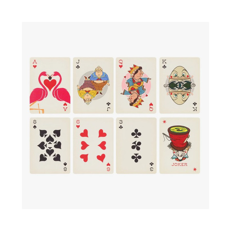 Alice Pays des Merveilles -  Jeu de 52 Cartes - Minalima