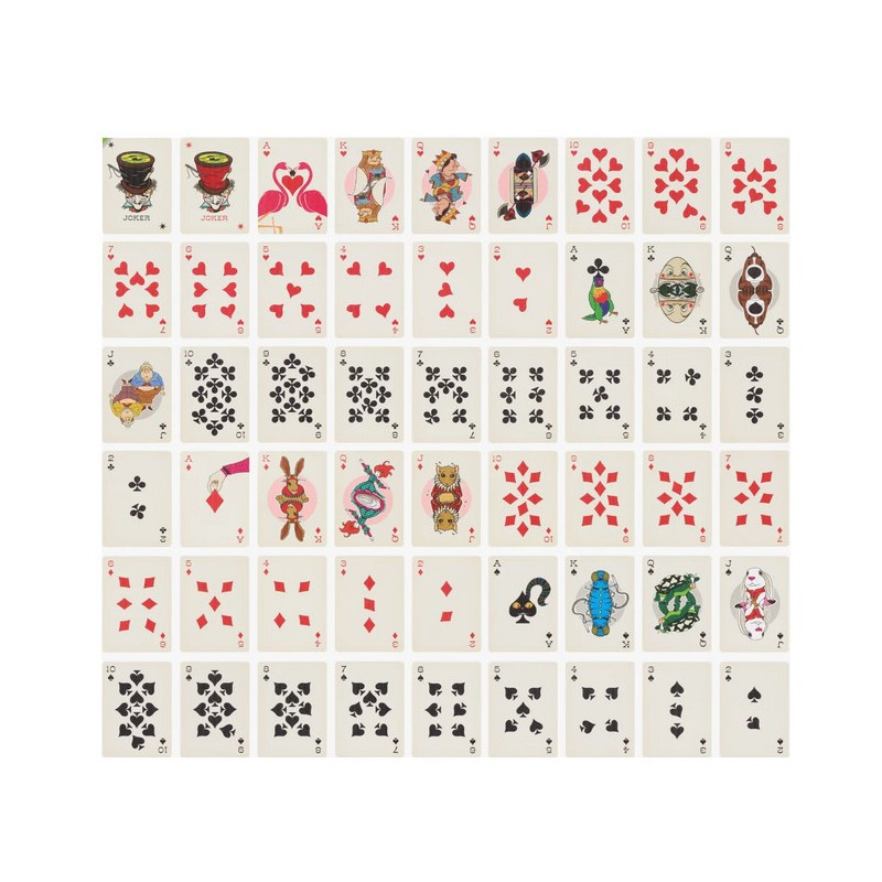 Alice Pays des Merveilles -  Jeu de 52 Cartes - Minalima