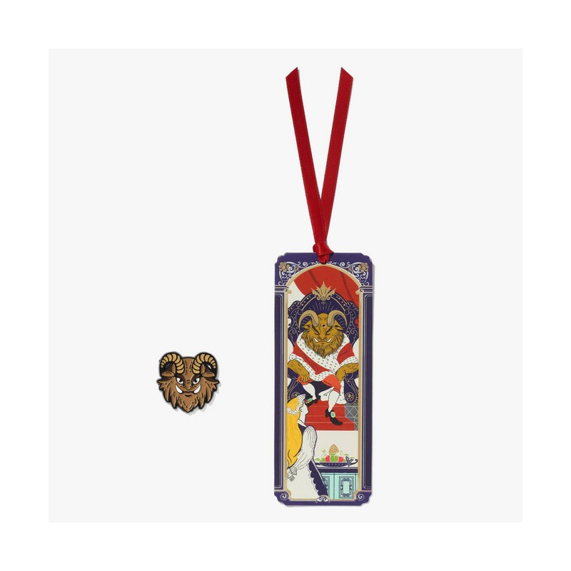 La Belle & La Bête - Pins & Marque-Page The Beast - MinaLima