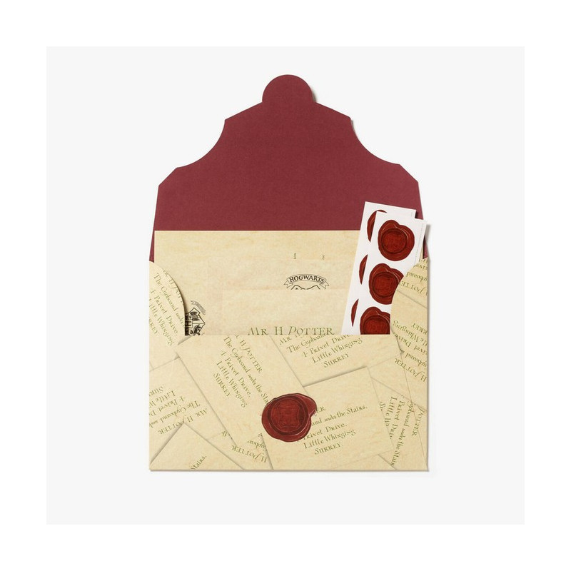 Harry Potter - Set Papeterie Poudlard Admission Letter - Minalima