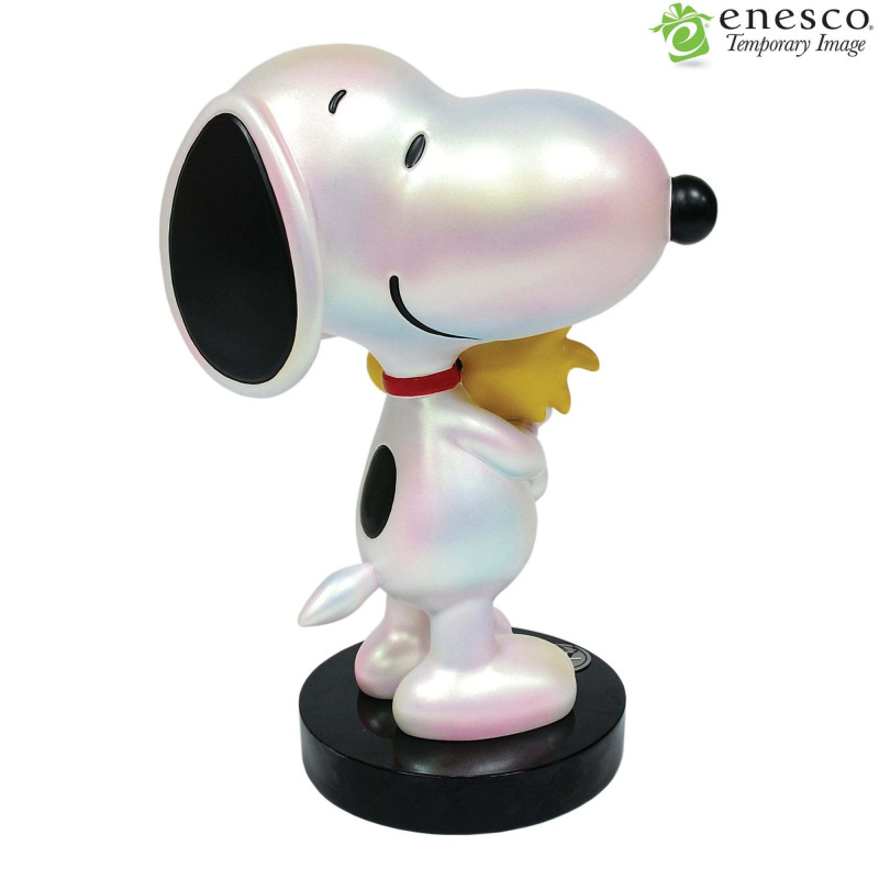 Peanuts – Figurine Art Gallery Snoopy Nacré  – Enesco