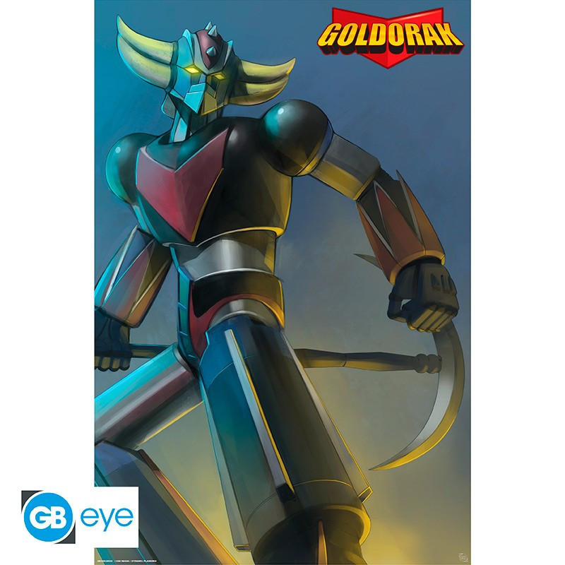 Grendizer - Grand poster Goldorak & Astéro (61 x 91,5 cm) - GBeye