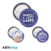 One Piece - Set de 3 badges Luffy Gear 5 – ABYstyle