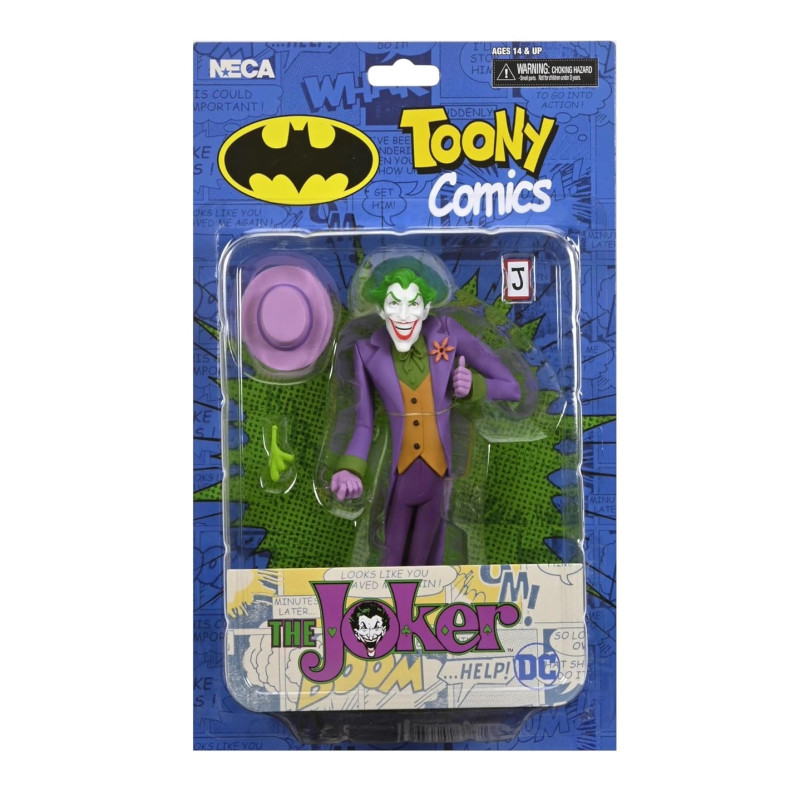 The Joker - Toony Terrors - Figurine DC Joker 15 cm - Neca