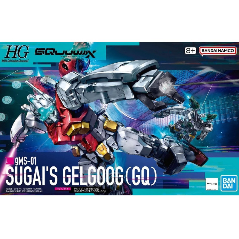 Gundam - HG 1/144 GQuuuuuuX 01 Sugai Gelgoog