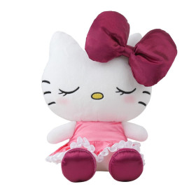 Sanrio - Peluche Hello Kitty Red Velvet Dress 22 cm