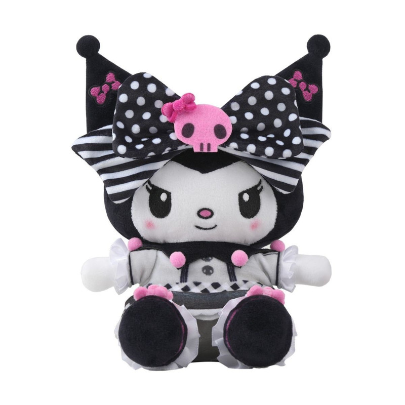Sanrio - Peluche Kuromi Pink Black Party Series 22 cm