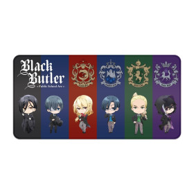 Black Butler - Tapis de souris XXL Chibi & Emblème