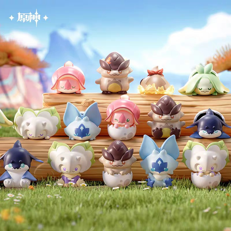 Genshin Impact - Figurine Natlan Saurian Series 1 EXEMPLAIRE ALEATOIRE