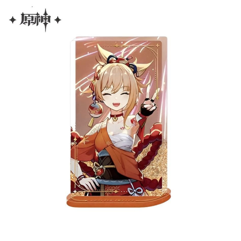 Genshin Impact - Ornement en acrylique effet quicksand Yoimiya