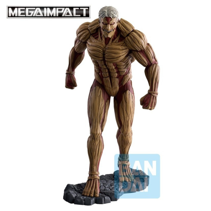 Attack on Titan - Figurine Ichibansho Armored Titan 33 cm MODELE D'EXPOSITION