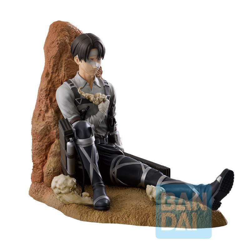 Attack on Titan - Figurine Ichibansho Levi 11 cm MODELE D'EXPOSITION