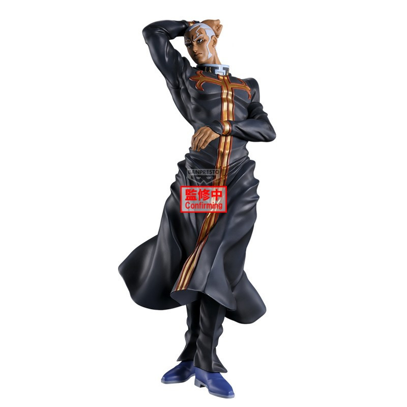JANVIER 2027 : Jojo's Bizarre Adventure : Stone Ocean - Figurine Mometria : Enrico Pucci 22 cm