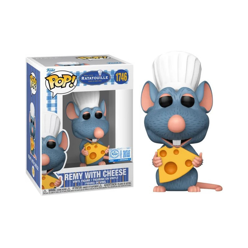 Disney / Pixar : Ratatouille - Pop! Special Edition - Remy with Cheese n°1746