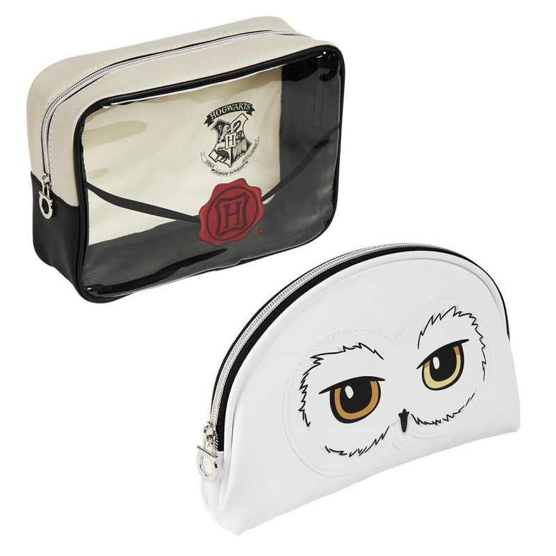 Harry Potter - Set Trousses de Toilette/Pochettes Hedwige