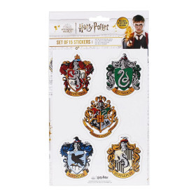 Harry Potter - Set 3 Planches de Stickers Hogwarts