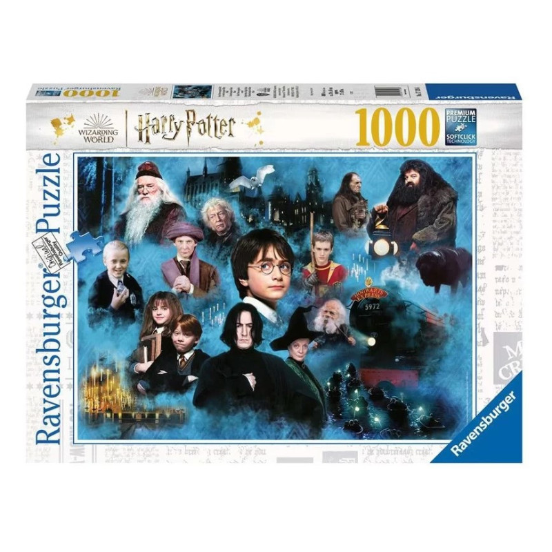 Harry Potter - Puzzle 1000 pièces Le Monde Magique d'Harry Potter