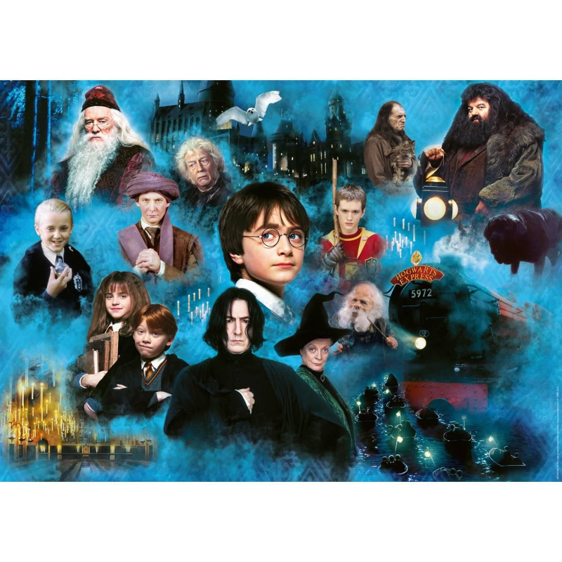 Harry Potter - Puzzle 1000 pièces Le Monde Magique d'Harry Potter
