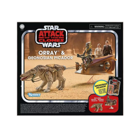 Star Wars : Attack of the Clones - Vintage Collection - Figurine Orray & Geonosian Picador