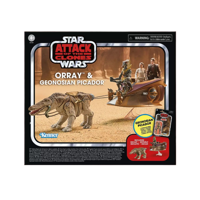 Star Wars : Attack of the Clones - Vintage Collection - Figurine Orray & Geonosian Picador