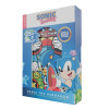 NOVEMBRE 2026 : Sonic The Hedgehog - Plaque Lingot en Métal Stained Glass Style 10 cm