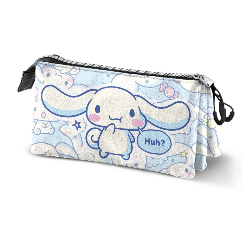 Sanrio - Trousse triple Candy Cinnamoroll