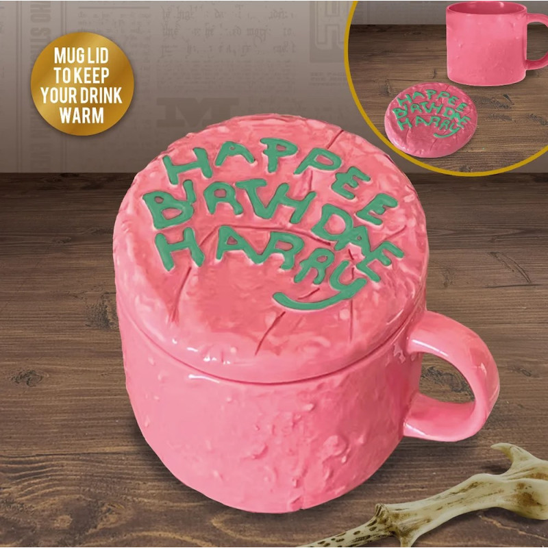 Harry Potter - Mug Céramique Gâteau Happee Birthdae Harry